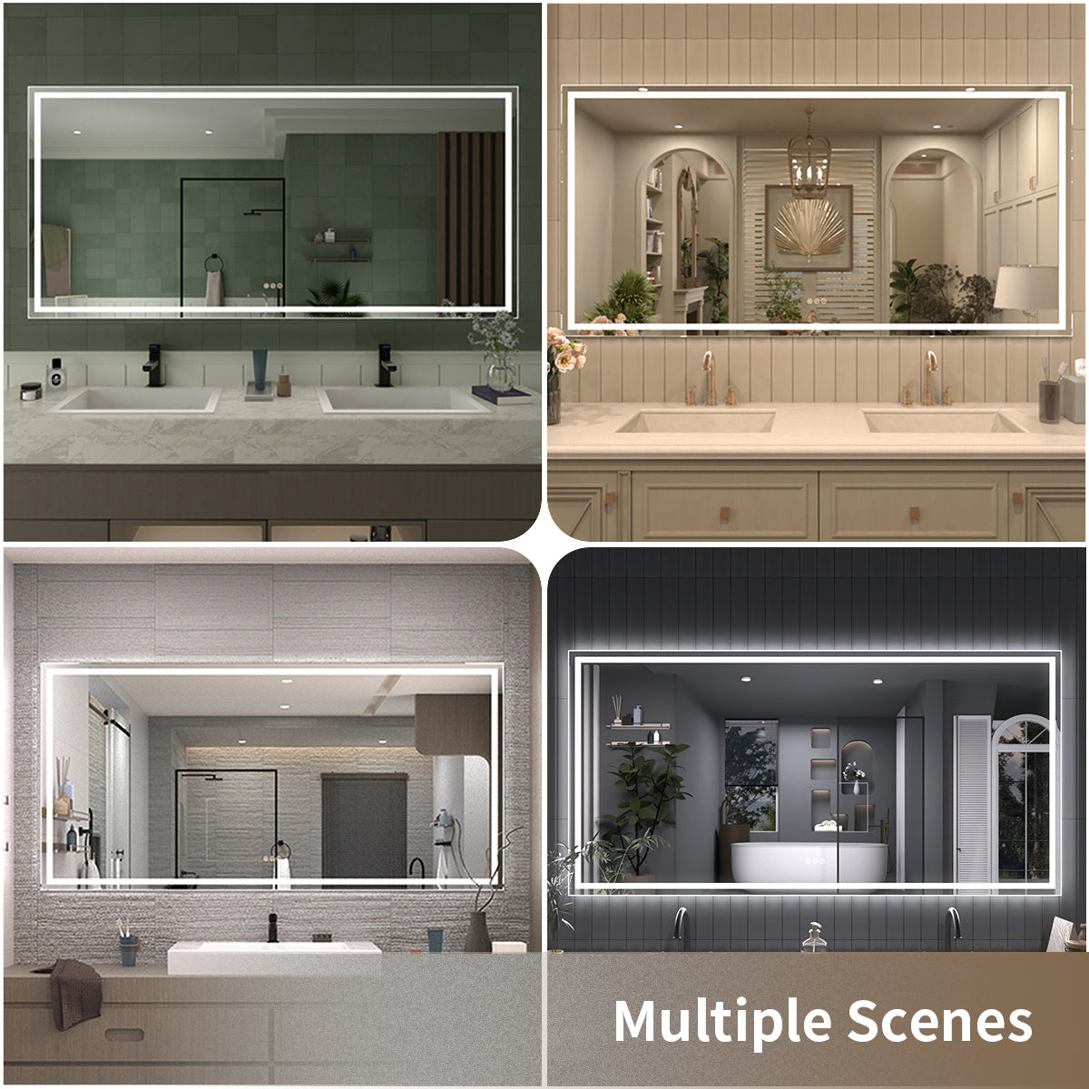 TaiMei LED Bathroom Vanity Mirror Anti-Fog Brightness Adjustable High-Definition ETL Certified MD04-7236-12_9f8a9bcb-850f-4043-ab80-403b2536cc21