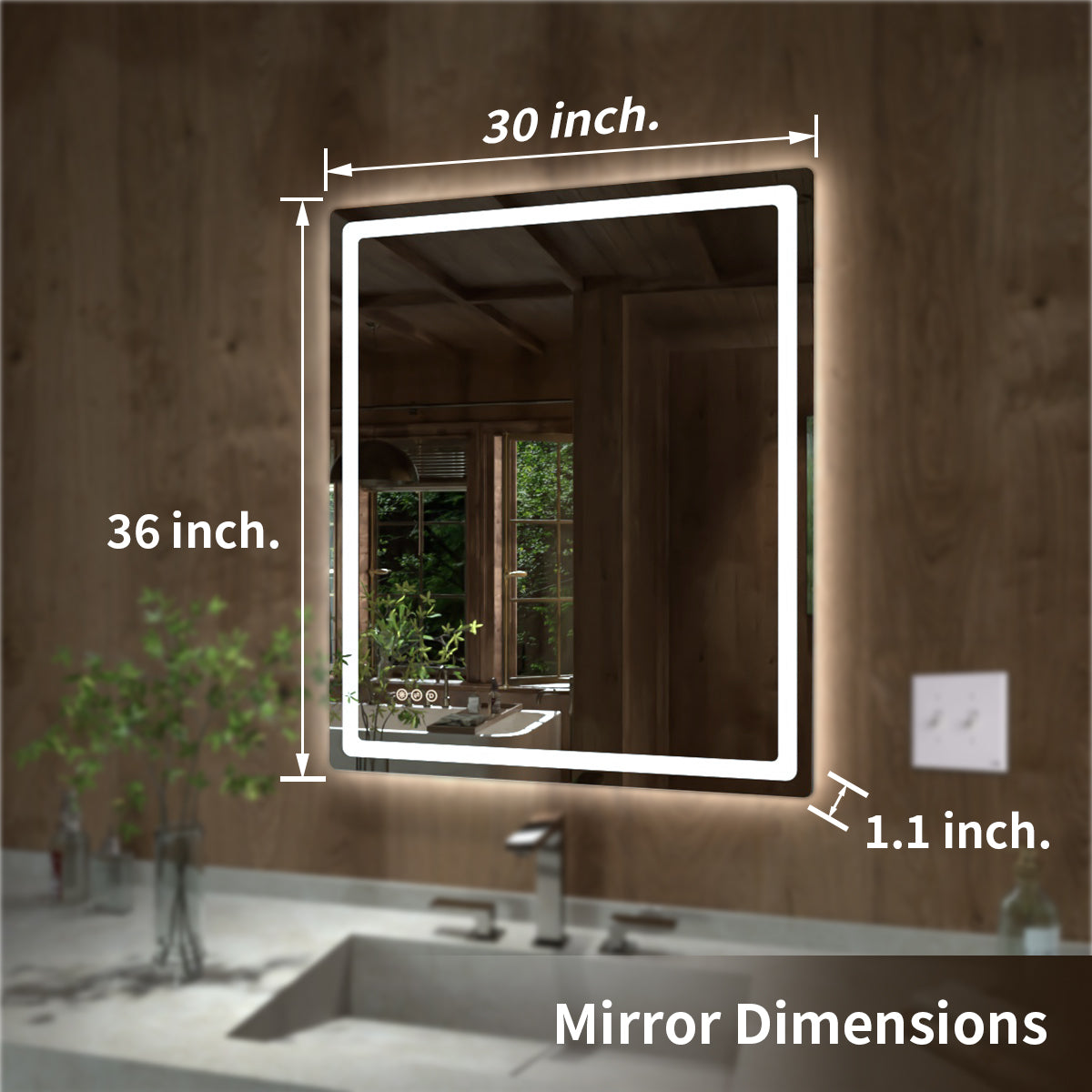 TaiMei LED Bathroom Vanity Mirror Round Corner Anti-Fog Brightness Adjustable High-Definition ETL Certified MU04-3036-04_6184dcec-90b8-4c2d-b991-03a64c1c26f9