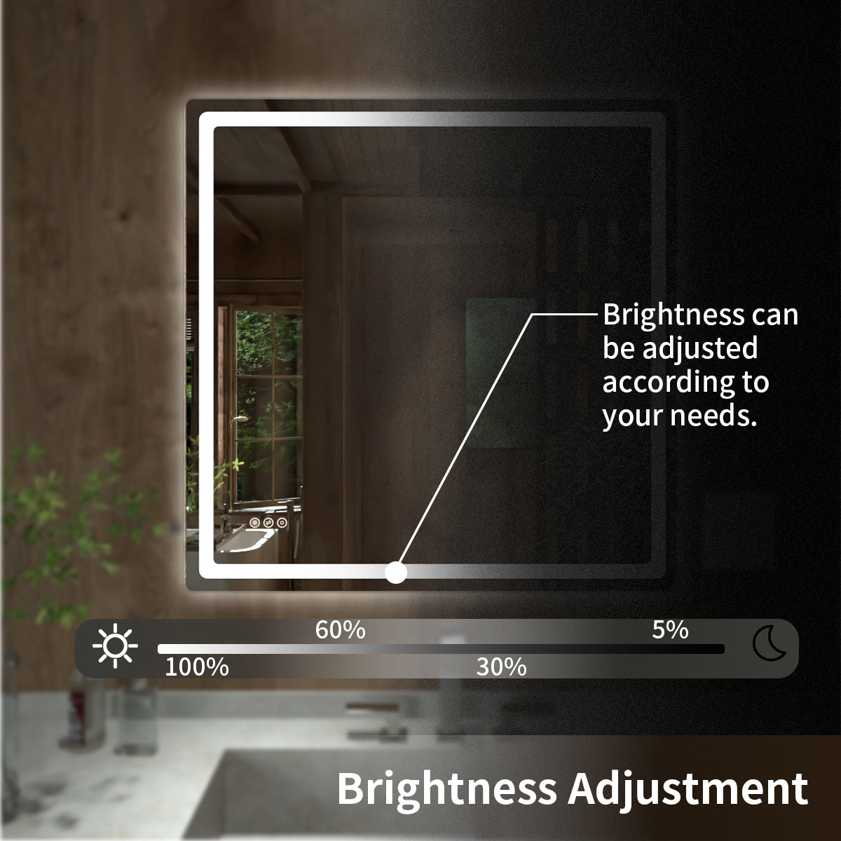 TaiMei LED Bathroom Vanity Mirror Round Corner Anti-Fog Brightness Adjustable High-Definition ETL Certified MU04-3636-06_892610a4-d570-4c2a-851c-9c991c760e39