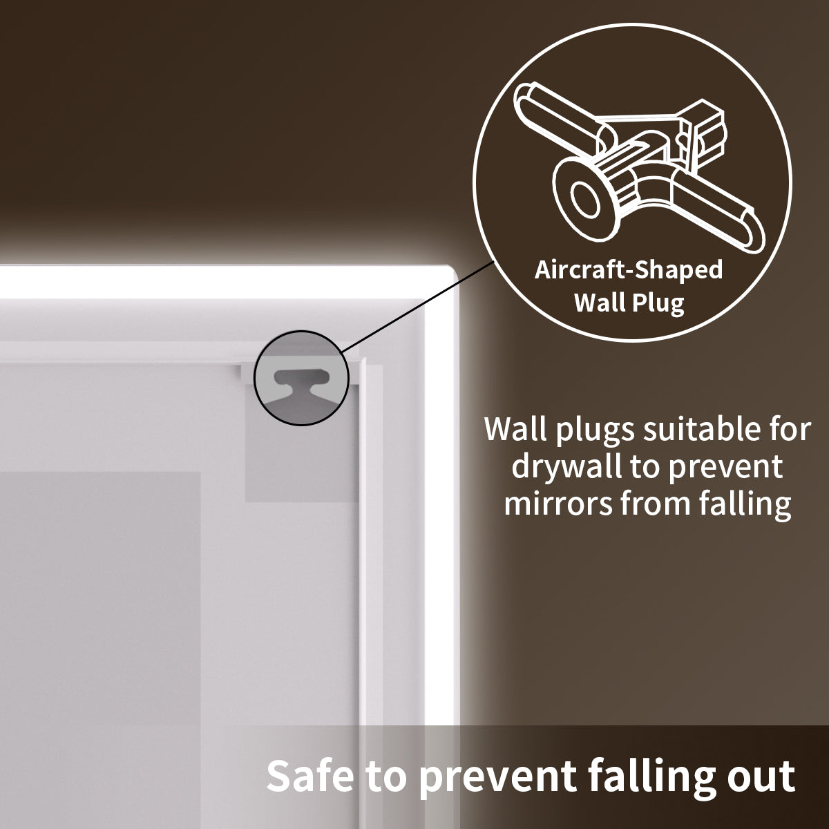 TaiMei LED Bathroom Vanity Mirror Round Corner Anti-Fog Brightness Adjustable High-Definition ETL Certified MU04-3636-12_d96fc0c9-fe0d-4e5e-bdc5-375900effd85