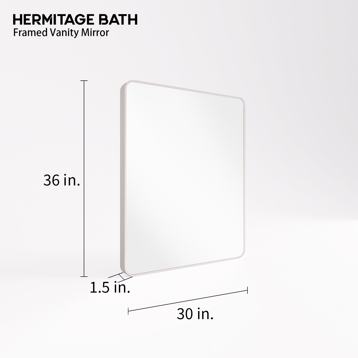 Rectangular Framed Wall Bathroom Vanity Mirror SM-3036BN-3_8082828c-b701-44c2-80ea-5cd9d8e36dc9