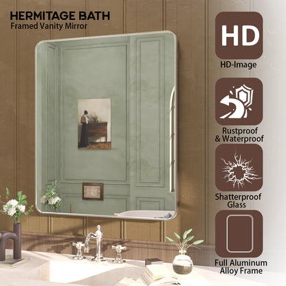 Rectangular Framed Wall Bathroom Vanity Mirror SM-3036BN-4_c5028490-55cc-4d1d-9b96-49bd74a996bc