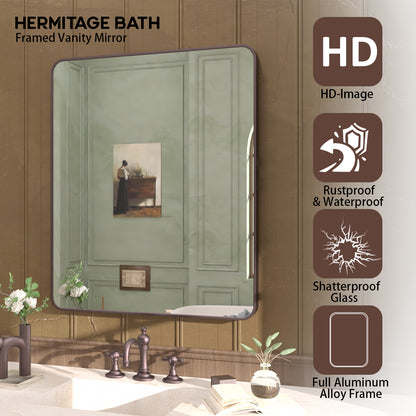 Rectangular Framed Wall Bathroom Vanity Mirror SM-3036ORB-4_b2aecd46-5985-458e-b409-2f6a7fea5f91