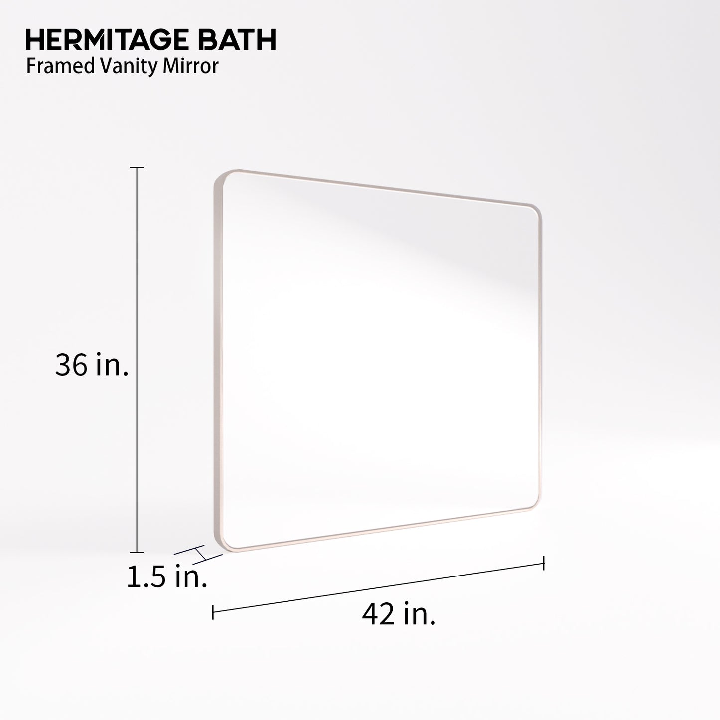 Rectangular Framed Wall Bathroom Vanity Mirror SM-4236BN-3_190b30cf-e713-42d9-9f0d-0bc85bf327e3