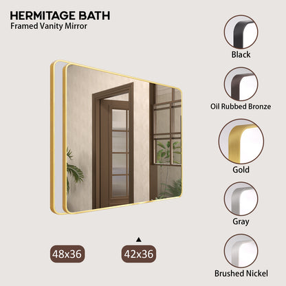 Rectangular Framed Wall Bathroom Vanity Mirror SM-4236G-10_d0d0136e-0ec9-47d8-9b8f-7249be607373