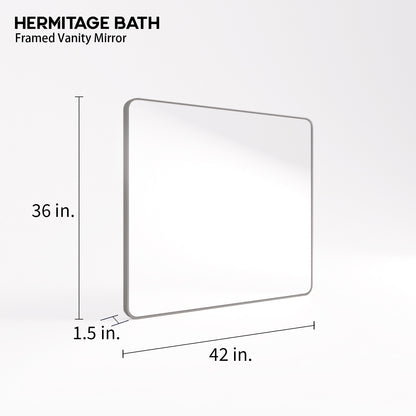 Rectangular Framed Wall Bathroom Vanity Mirror SM-4236GY-3_a5500384-28bf-45a8-8c84-9164ca7e38b2
