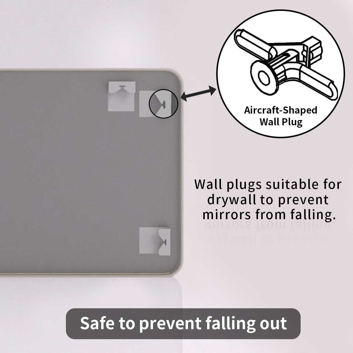 TaiMei 30 in. W x 36 in. H Vertical / Horizontal Rectangular Aluminum Framed Wall Mirror SM3036-BN-11