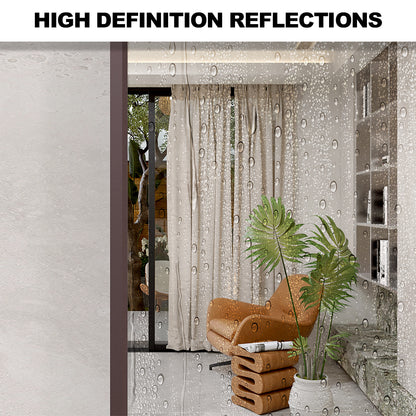 Vista 48 in. W x 36 in. H Rectangular Framed Wall Bathroom Vanity Mirror in Oil Rubbed Bronze SR-ORB48S-10