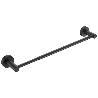 NestPro 16-27 In. Adjustable Expandable Wall Mounted Towel Bar for Bathroom Kitchen TMTB1627-BL5
