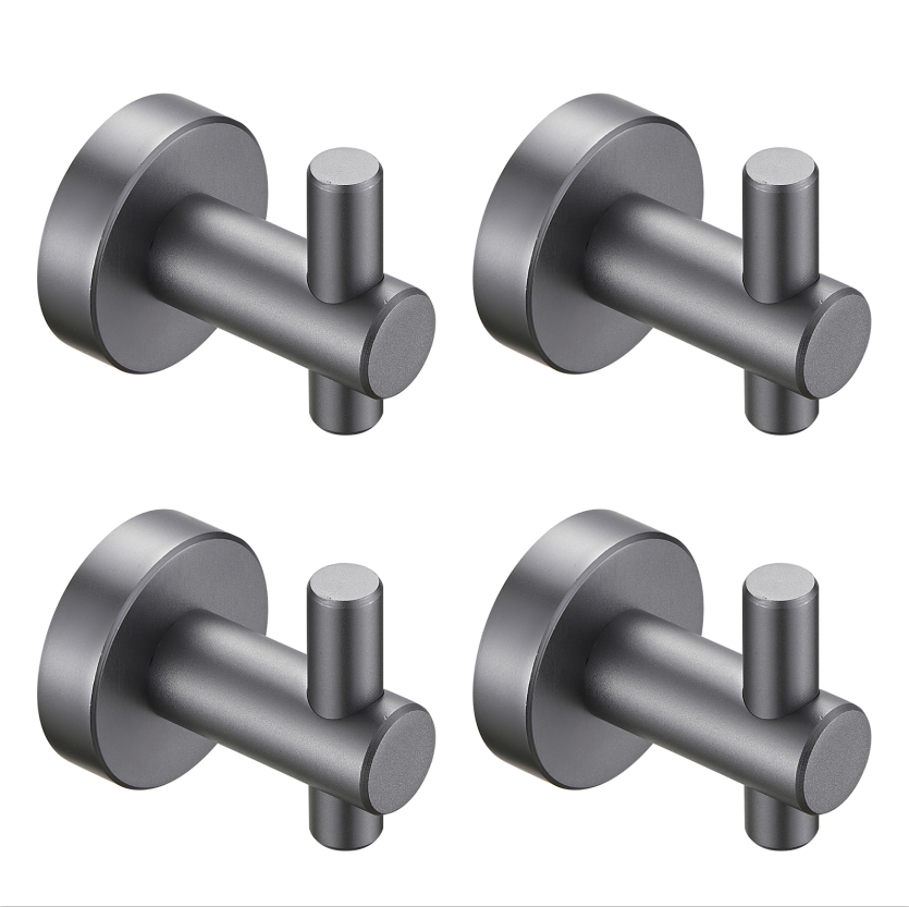 Gluon 4 Pack J-Hook Robe/Towel Hook with Screws Grey TMTH4-GY3_c617f428-67e9-49c1-895a-f3cec9972445