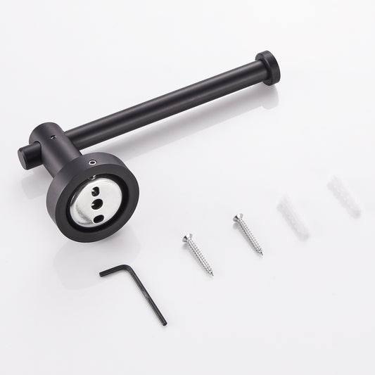 Gluon Wall-Mount Single Post Toilet Paper Holder Matte Black TMTPH6-BL1_c0a120e5-a9bd-4289-9a6a-d5bcce7ca622