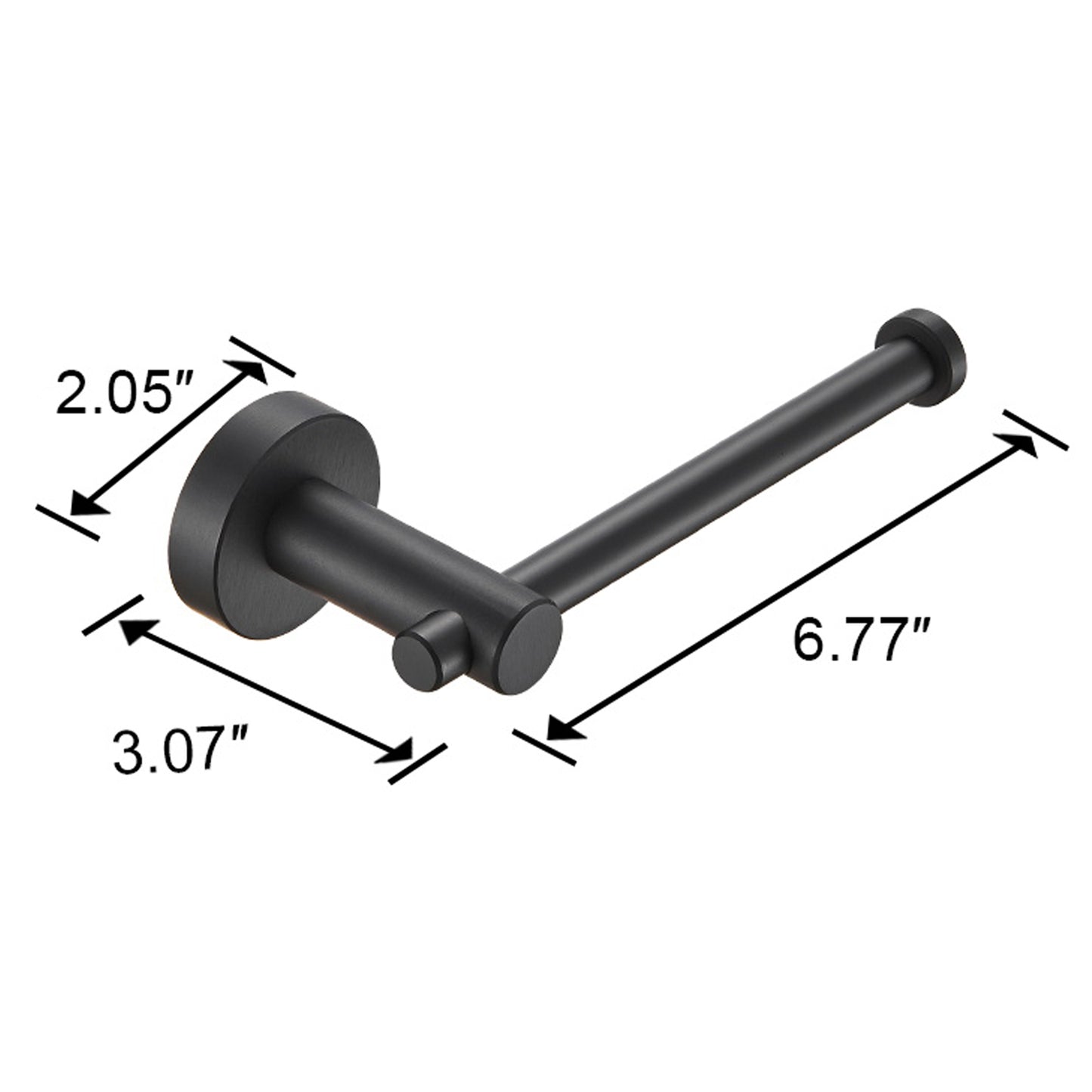 Gluon Wall-Mount Single Post Toilet Paper Holder TMTPH6-BL2_789b134c-9369-409a-a555-e7913371a29a