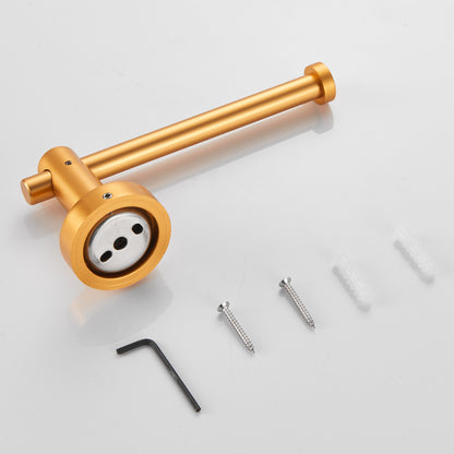 NestPro Wall Mounted Single Post Toilet Paper Holder Bath Hardware Accessory Brushed Gold TMTPH6-GD2_f92da03d-f76d-4b43-8f9d-35d601f724bd