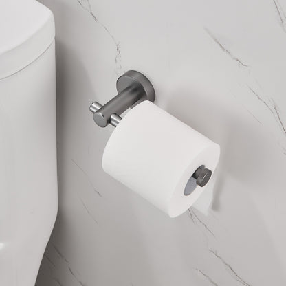 NestPro Wall Mounted Single Post Toilet Paper Holder Bath Hardware Accessory TMTPH6-GY4