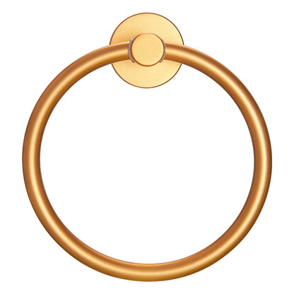 NestPro Wall Mounted Round Closed Towel Ring Bath Hardware Accessory Gold TMTR6-GD4