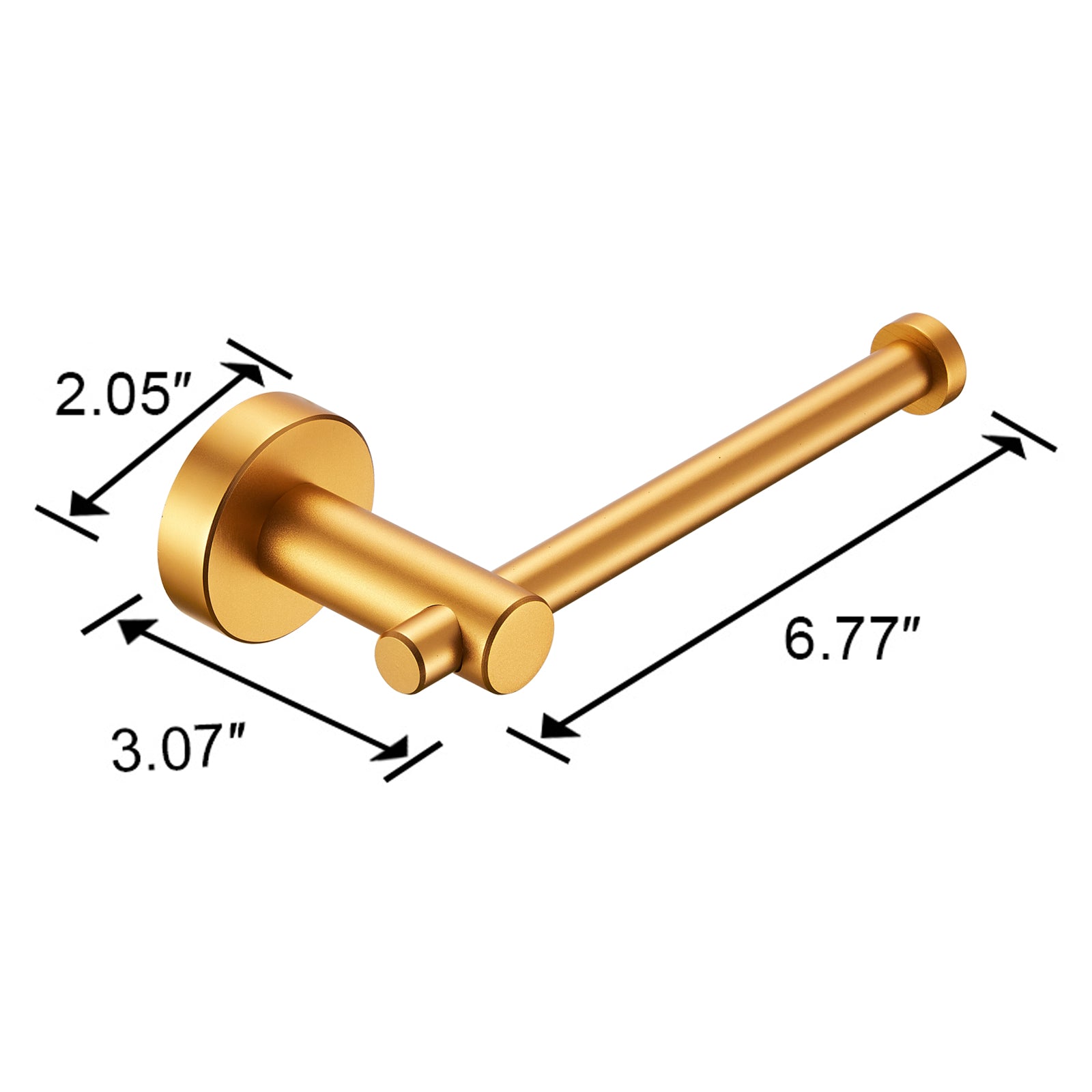 NestPro 3 -Piece Bath Hardware Set with Adjustable Towel Bar/Rack, Toilet Paper Holder, Towel Ring XYBH03-GD04_8f8b60aa-576f-4302-93b7-dae4e1c06e50