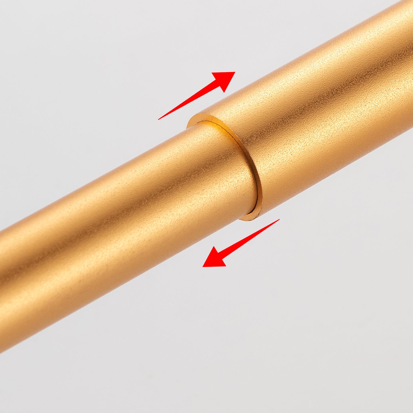 Gluon 3-Piece Bath Hardware Set with Adjustable Hand Towel Bar, Toilet Paper Holder and Towel Ring