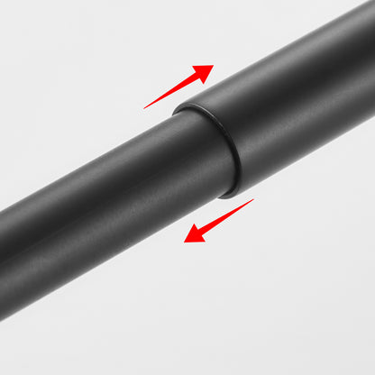 Gluon 3-Piece Bath Hardware Set with Adjustable Hand Towel Bar, Toilet Paper Holder and Towel Ring