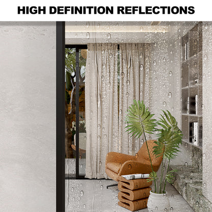 Vista 32 in. W x 24 in. H Rectangular Framed Wall Bathroom Vanity Mirror XYS-2436BL10
