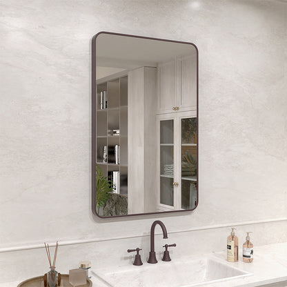 Vista 24 in. W x 36 in. H Rectangular Framed Wall Bathroom Vanity Mirror XYS-2436ORB1_10502707-5e7a-4ea9-b50c-78be53babe06