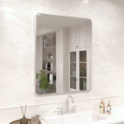 Vista 30 in. W x 36 in. H Rectangular Framed Wall Bathroom Vanity Mirror XYS-3036BN5