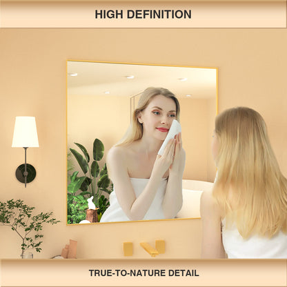Nova Rectangular Framed Wall Bathroom Vanity Mirror XYZ-3030BG5
