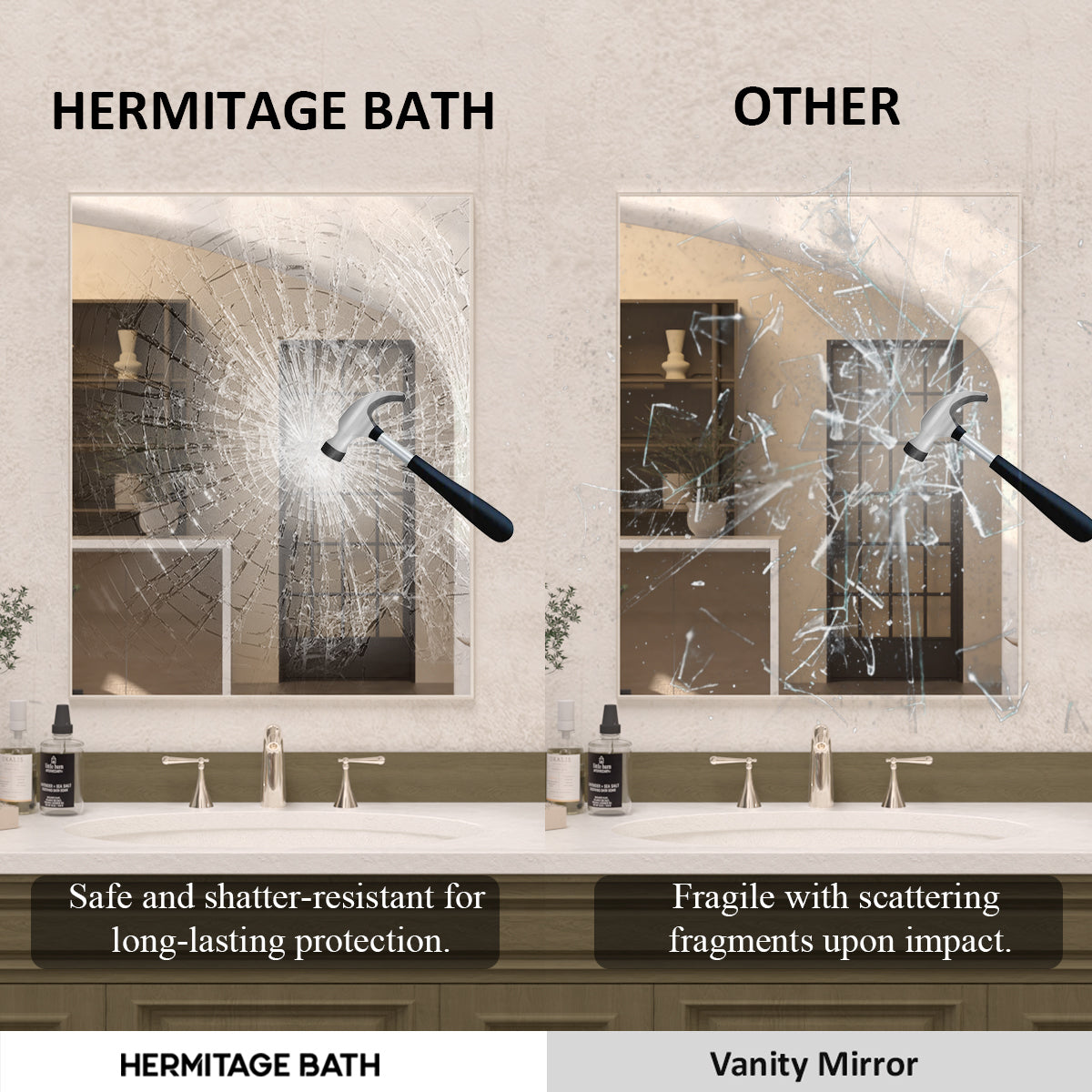 Sight 24 in. W x 30 in. H Rectangular Framed Wall Bathroom Vanity Mirror ZL2430BN-9