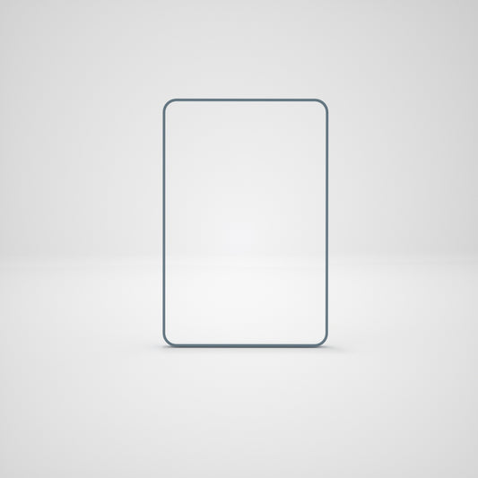 TaiMei 24 in. W x 36 in. H  Vertical / Horizontal Rectangular Aluminum Framed Wall Mirror