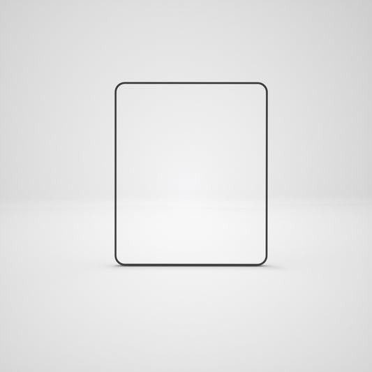 30 in. W x 36 in. H Rectangular Framed Vanity Mirror Matte Black mb2_d681762a-619d-4ebc-be58-37507cfc6ba4