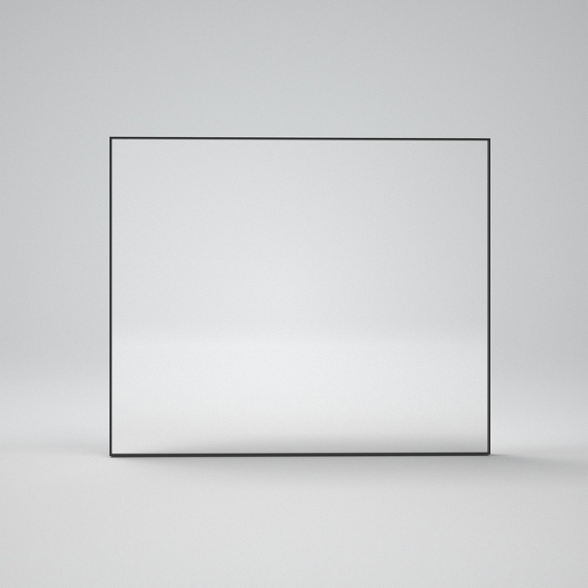 36 in. W x 30 in. H Rectangular Framed Vanity Mirror Matte Black zheng_346c74a3-024e-40e7-8990-01a68785f565