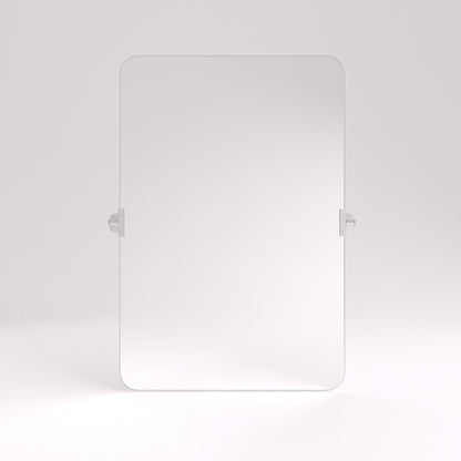 24 in. H x 36 in. W Rectangular Frameless Tilt Wall Mount Bathroom Vanity Mirror